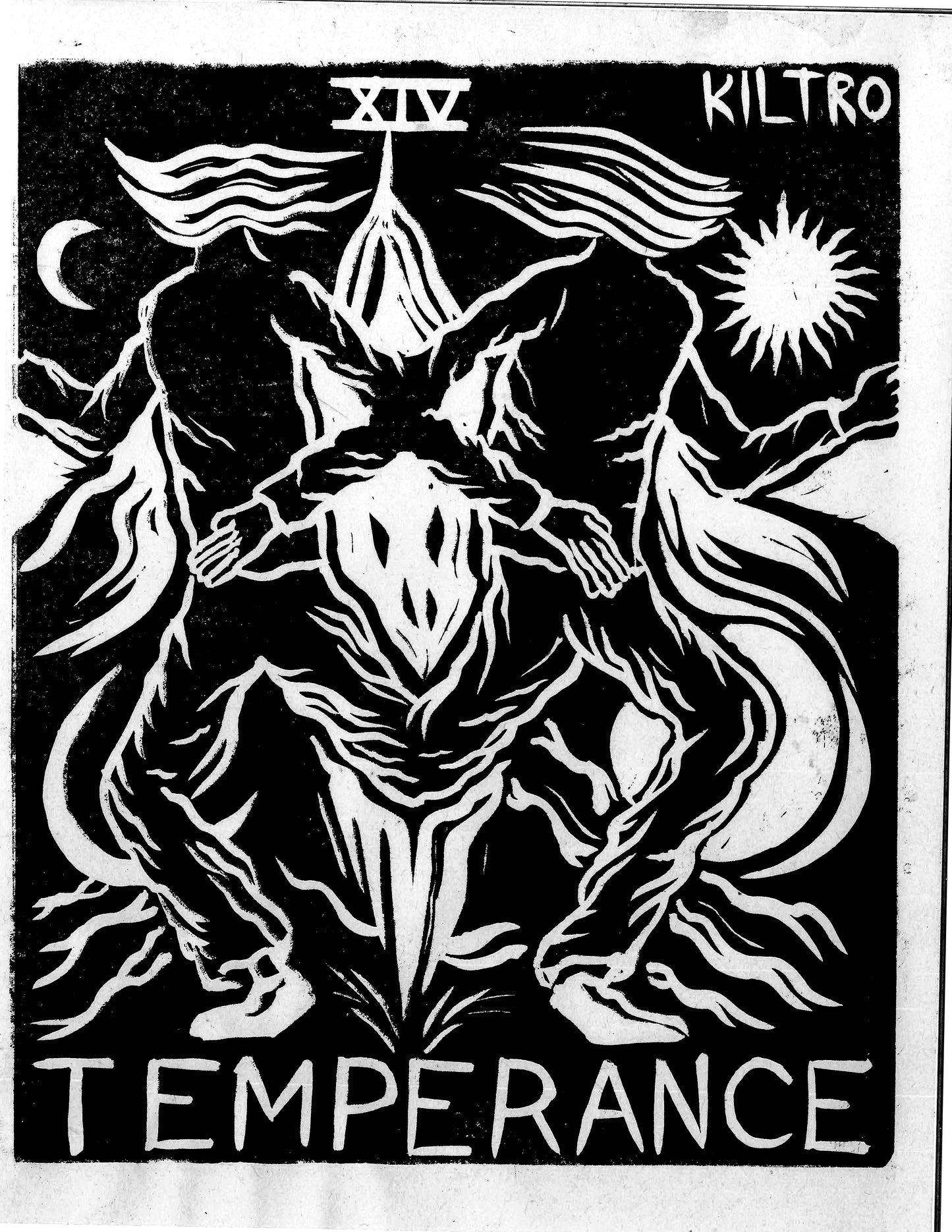 "Temperance" Tarot Card Print