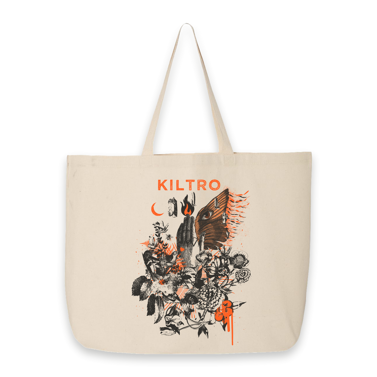 Kiltro "Feathered Hands" Tote