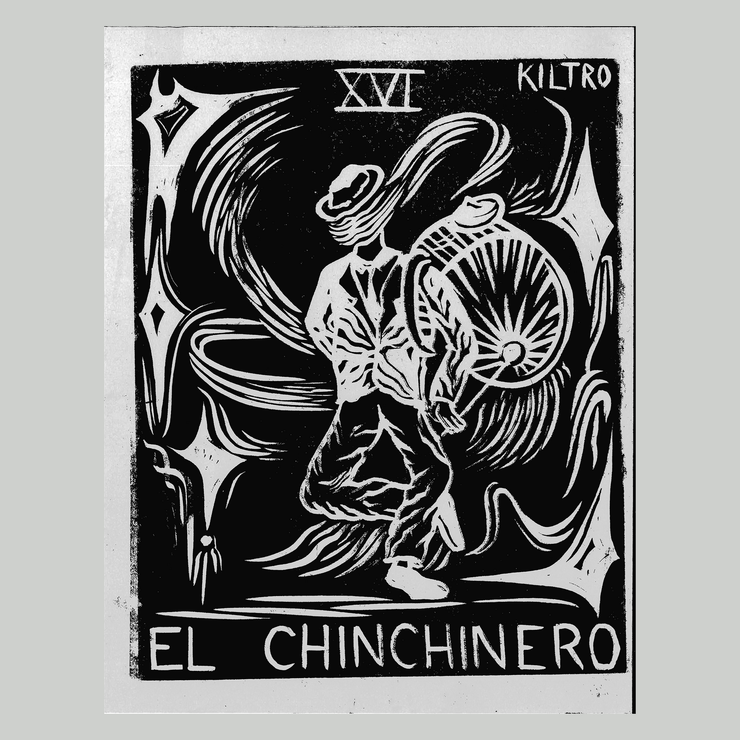 "El Chinchinero" Tarot Card Print