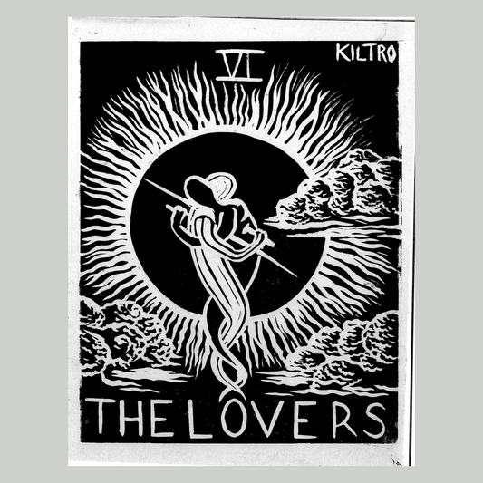 "The Lovers" Tarot Card Print