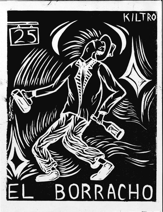 "El Borracho" Tarot Card Print
