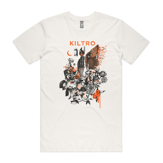 Kiltro "Feathered Hands" Shirt White